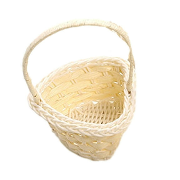 Versatile Handwoven Basket Flower Baskets with Handles Practical Storage Basket