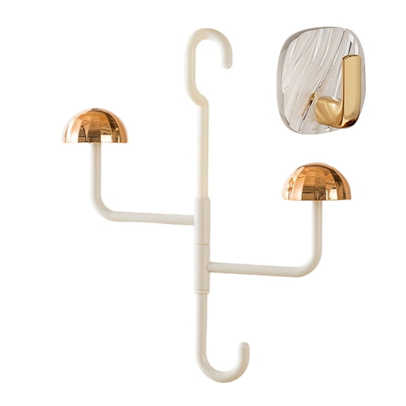 Versatile Hat Organizer Mushroom Storage Rack Rotatable Cap Storage Rack