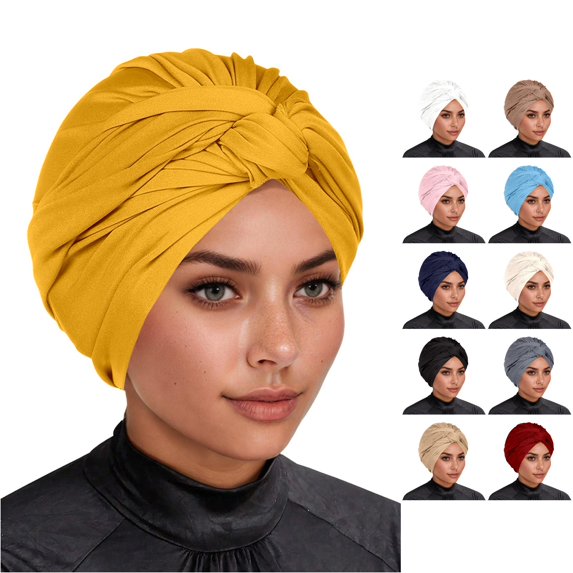 Versatile Headband Scarf Hat Wrap for Fashion And Soft Stretchy Turban Style Head Cover Yoga Head Band