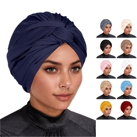 Versatile Headband Scarf Hat Wrap for Fashion And Soft Stretchy Turban Style Head Cover Yoga Head Band
