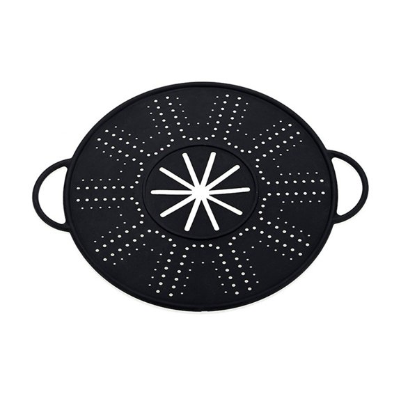 Versatile Heat-Resistant Silicone Spill Stopper Lid Pot Holder:Kitchen Essential