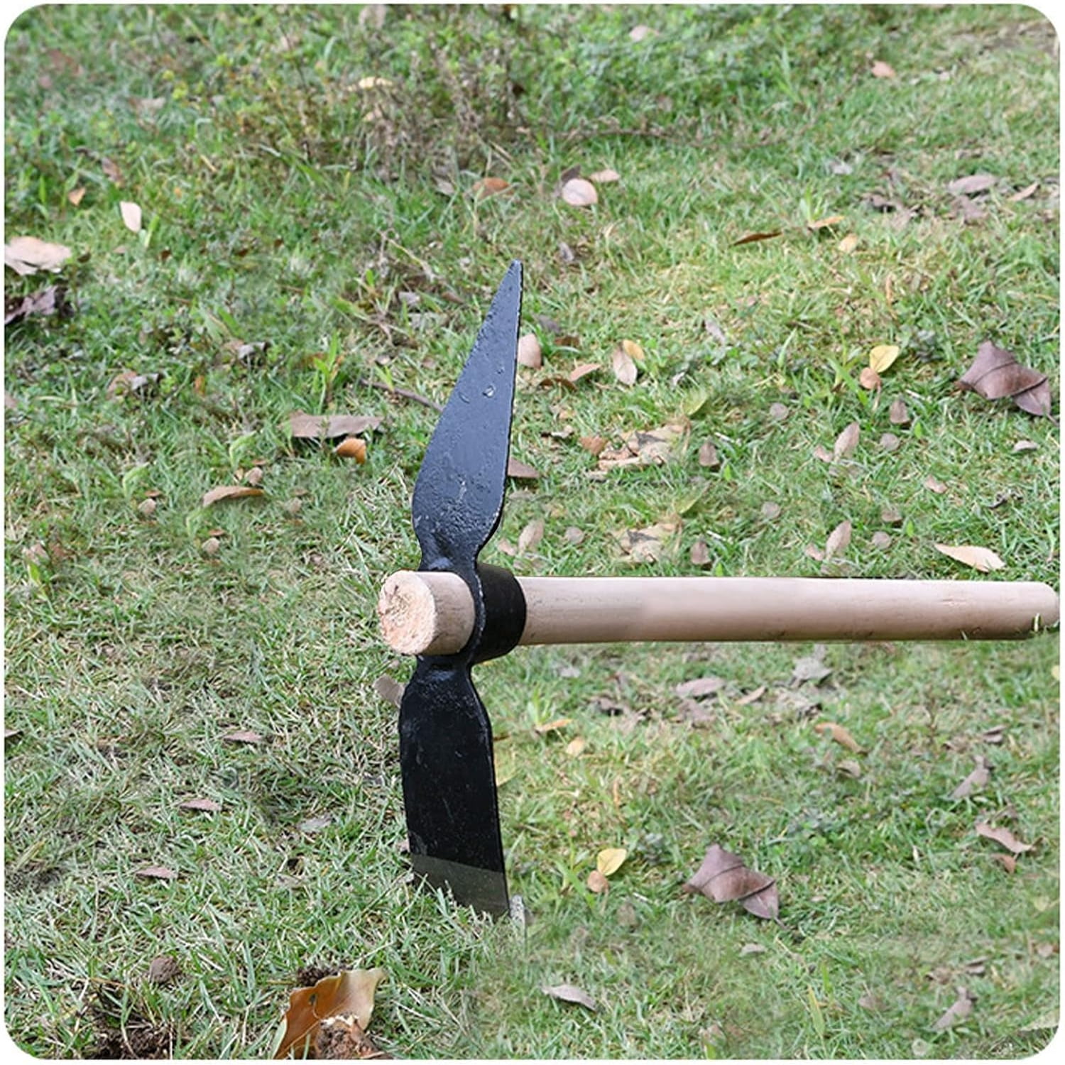 Versatile Heavyduty Mattock Hoe Axe Pick Essential Garden Hand Tool for Digging