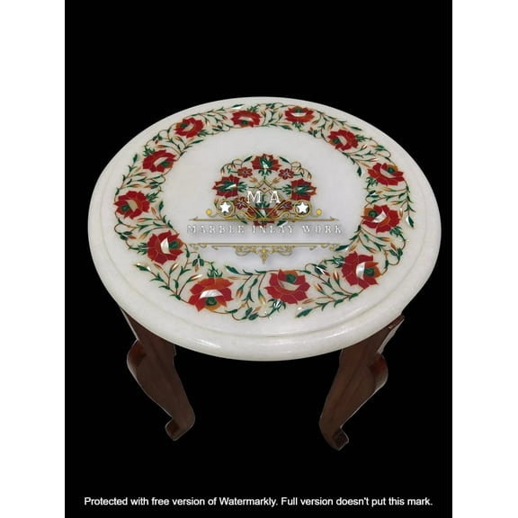 Versatile Home Dcor Coffee Table  Wood and Glass Round Table for Living Room Centerpiece, Work, and Computer Desk