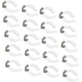 thumbnail image 1 of Versatile Home Improvement: U Clips, U Bracket & Brackets, Broom Clips for Hanging, PVC Clips, Grip Clip, Pipe Support Bracket, PEX Clamp - Multipurpose for Organizing and DIY Projects - Pack of 20, 1 of 4
