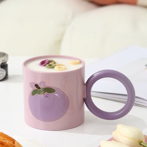 Versatile Insulated Plastic Mug - Perfect for Coffee, Tea, and Cold Beverages at Home and Outdoors