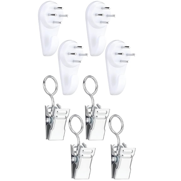 Versatile Iron Wall Hooks For Home Office Use Space Saving Tapestry Hangers