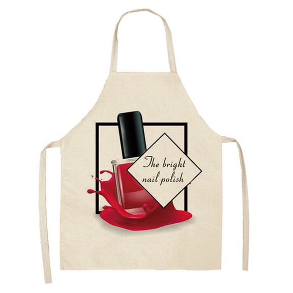 Versatile Kitchen Apron Suitable for Home, Beauty Salons, and Makeup Workshops Comfortable Apron Polishes Aprons