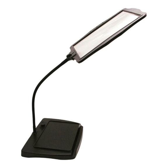 Versatile LED Magnifying Glass with Adjustable Screen Orientation for Reading