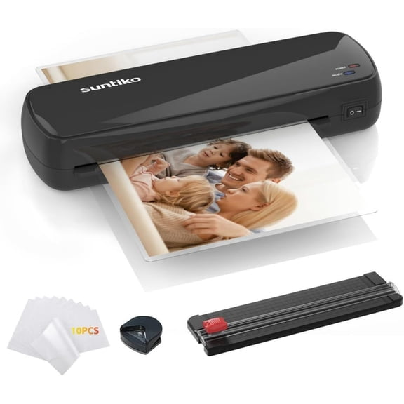 Versatile Laminator Machine Quick Warm Up Fast Laminating for A4 A5 A6 Photos Documents Home Office School