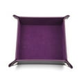 thumbnail image 1 of Versatile Leather Folding Organizer Tray for Desktop Storage and Game Accessories, 1 of 4