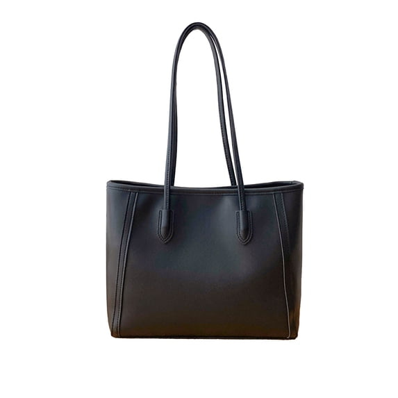Versatile Leather Tote Bag for Daily Commutes & Leisure, Durable Sturdy Handles, Secure Zippered Pocket, Elegant Design for Women, Perfect for Work, Travel & Special Occasions
