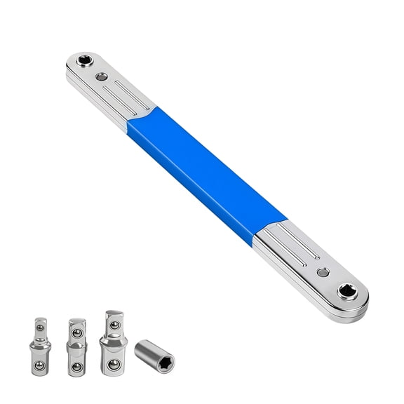 Versatile Lengthened Spanner, Chrome Vanadium Steel, Professional Grade, Auto Repair