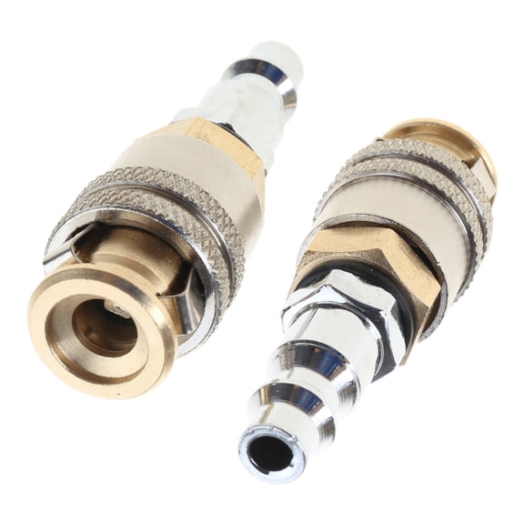 Versatile Locking Tire Air Chuck Heavy Duty Brass Air Chuck Suitable for Emergencies Inflation During Long Trip