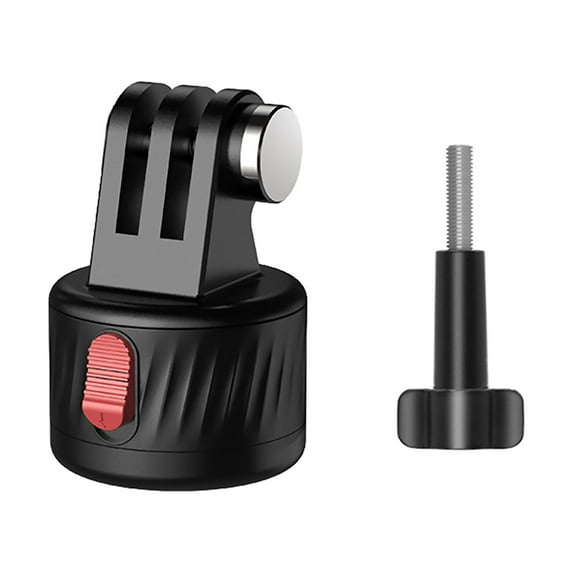 Versatile Magnetic Mount Base for Action Cameras Quick Locking, Secure Swivel System, Impact-Resistant