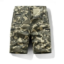Victory Outfitters Men's Cotton Twill Cargo Shorts 2 Pack - Khaki ...