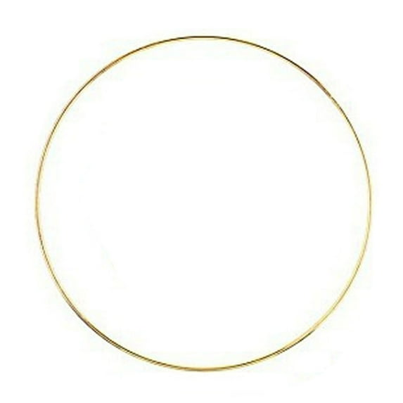 Versatile Metal Hoops for DIY Crafts, Ideal for Wreaths, Macrame, and Floral Decorations