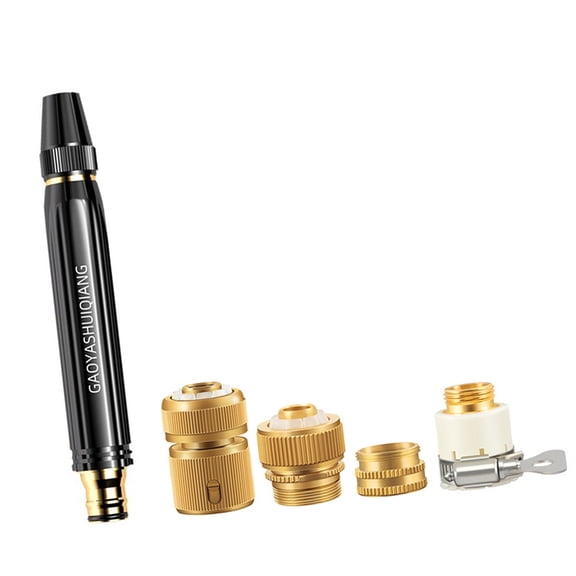 Versatile Metal Water Dispenser Head Set Contains 4 Adapters For Various Hose Sizes