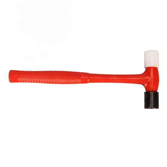 Versatile Mini Rubber Mallet, 2-in-1 Double Faced Hammer Tool for Woodworking & Crafts (19.00 in x 7.00 in)