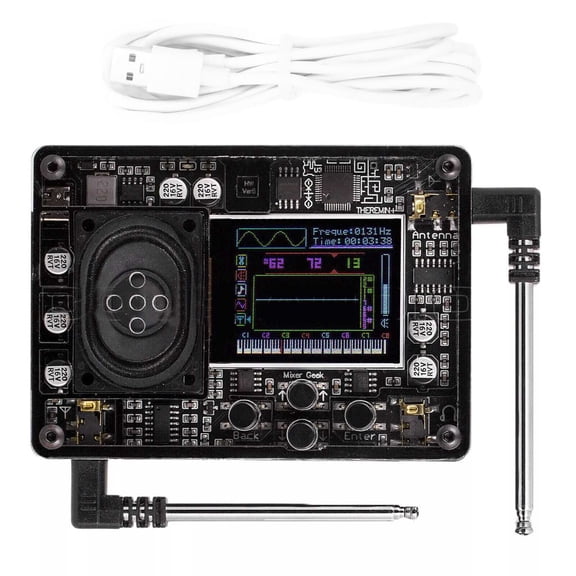 Versatile Mini Theremin for Multiple Genres Intuitive Settings & Enhanced User Experience