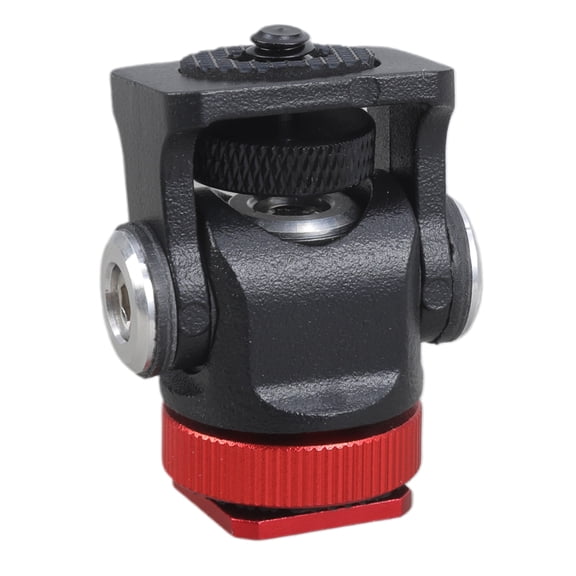 Versatile Monitors Mount with Cold Shoe Tilts Adjustable Brackets ABS & Metal for Enhancing DSLR Camera Taking Experience