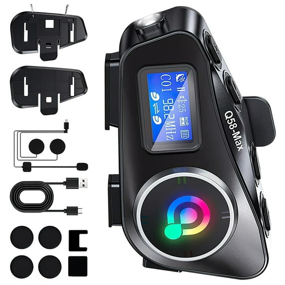 Versatile Motorcycle Bluetooth Equipment Safe Fun Rides Headset