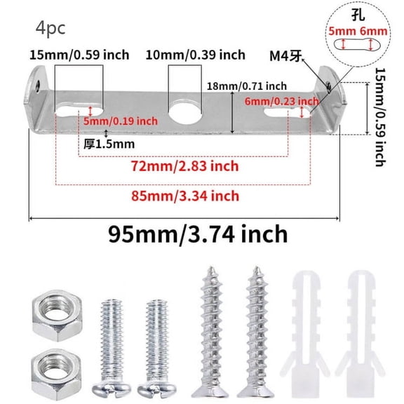 Versatile Mounting Solution For Ceiling Pendant Wall Light, Universal Light Crossbar With Solid Construction And Rust Resistant Features, Ideal For Home And Office Lighting Needs