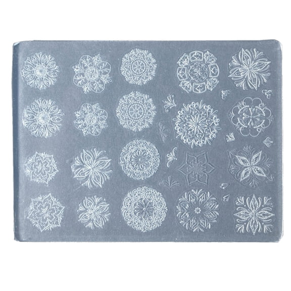 Versatile Nails Art Casting Mold Embossed Silicone Molds for Nails Decorations Handmade Manicures Accessories Mould