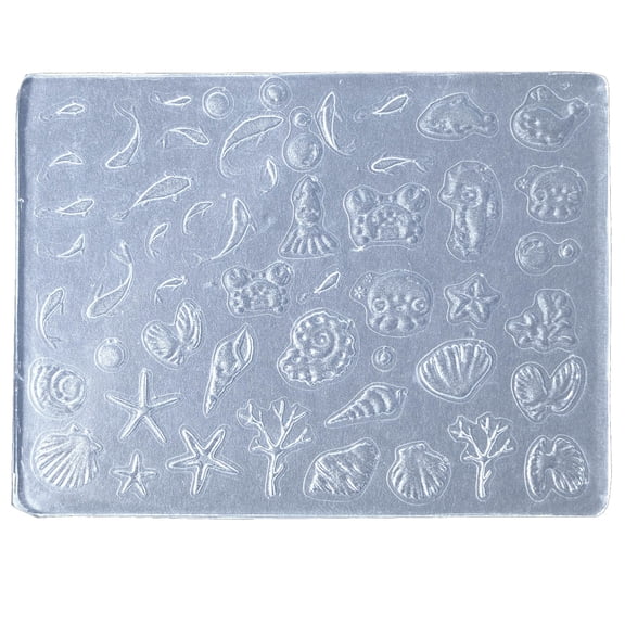 Versatile Nails Art Casting Mold Embossed Silicone Molds for Nails Decorations Sculpture Molds Manicures Mould Tools