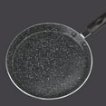 thumbnail image 1 of Versatile Non-Stick Cast Aluminum Frying Pan: Sturdy,Easy To Clean And Cook! Black YIWEI, 1 of 8