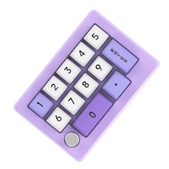 Versatile Numeric Keyboard with Programmable Keys Suitable for Gaming and Works for Enhanced Functionality