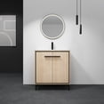 thumbnail image 1 of Versatile Oak 30 Inch Bathroom Vanity Set with Freestanding Design, 1 of 9