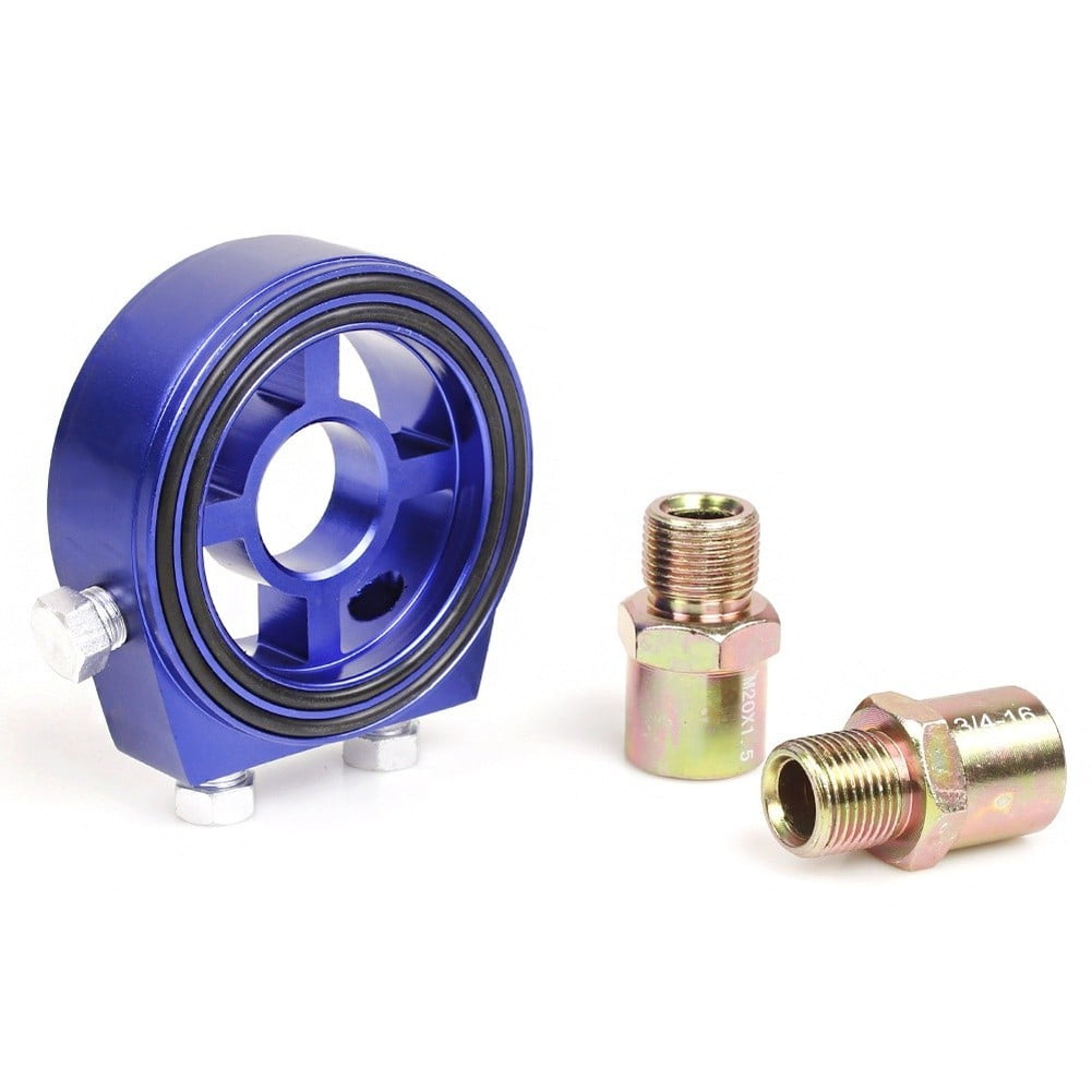 Versatile Oil Filter Sandwich Plate Adapter With Oil Pressure Temperature Sensor