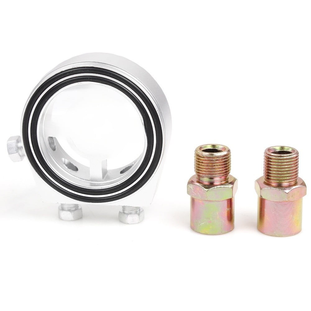 Versatile Oil Filter Sandwich Plate Adapter With Oil Pressure Temperature Sensor