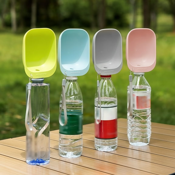 Versatile Outdoor Water Feeder Green Blue Pink Grey Pack of Four