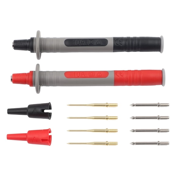 Versatile P8003 Multimeter Probe Set: Replaceable Gold Needles For Accurate Replaceable Test Needle Kits Versatile Testing Tool