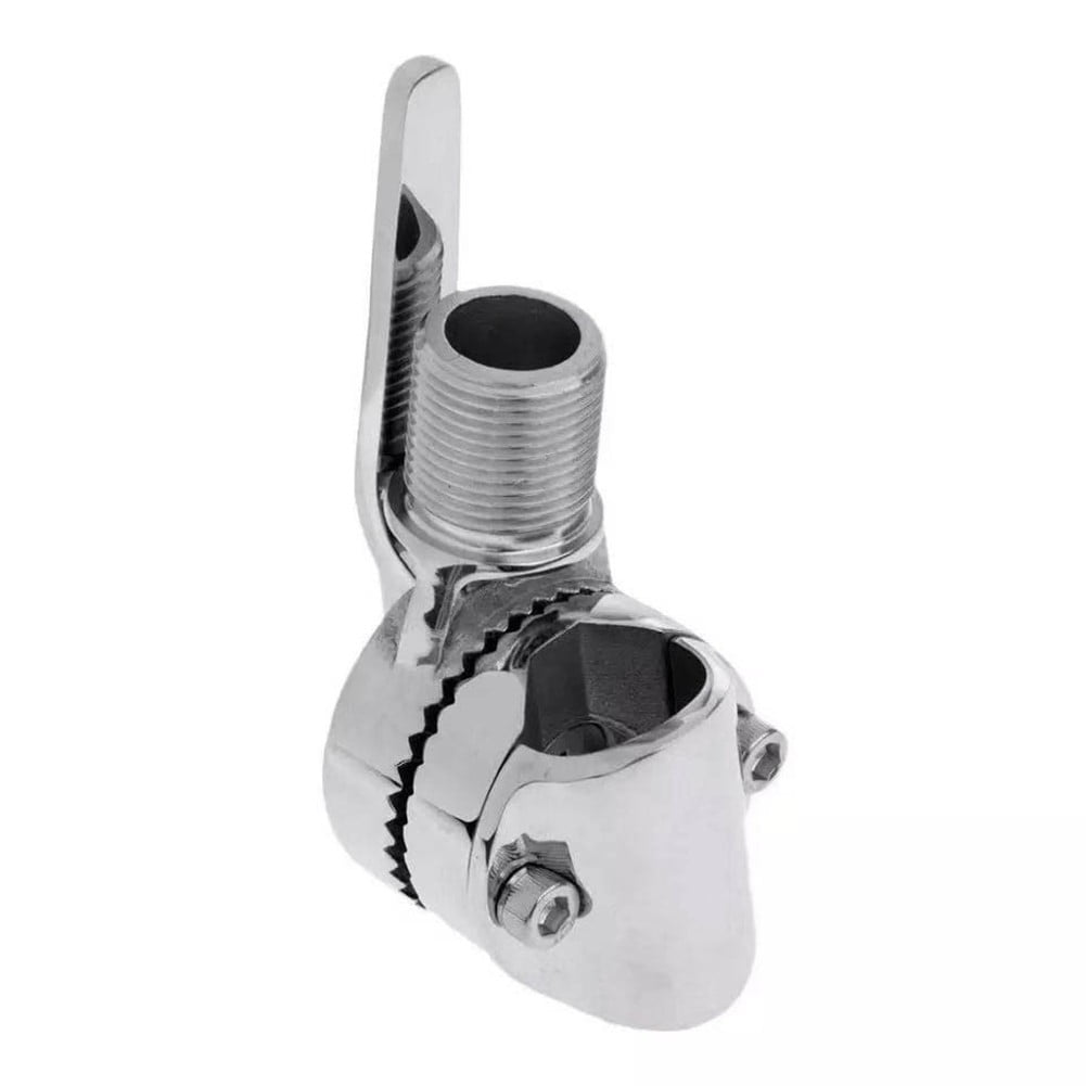 Versatile Pole Clamp Adapter Stainless Steel Pipe Clamp Base Antenna