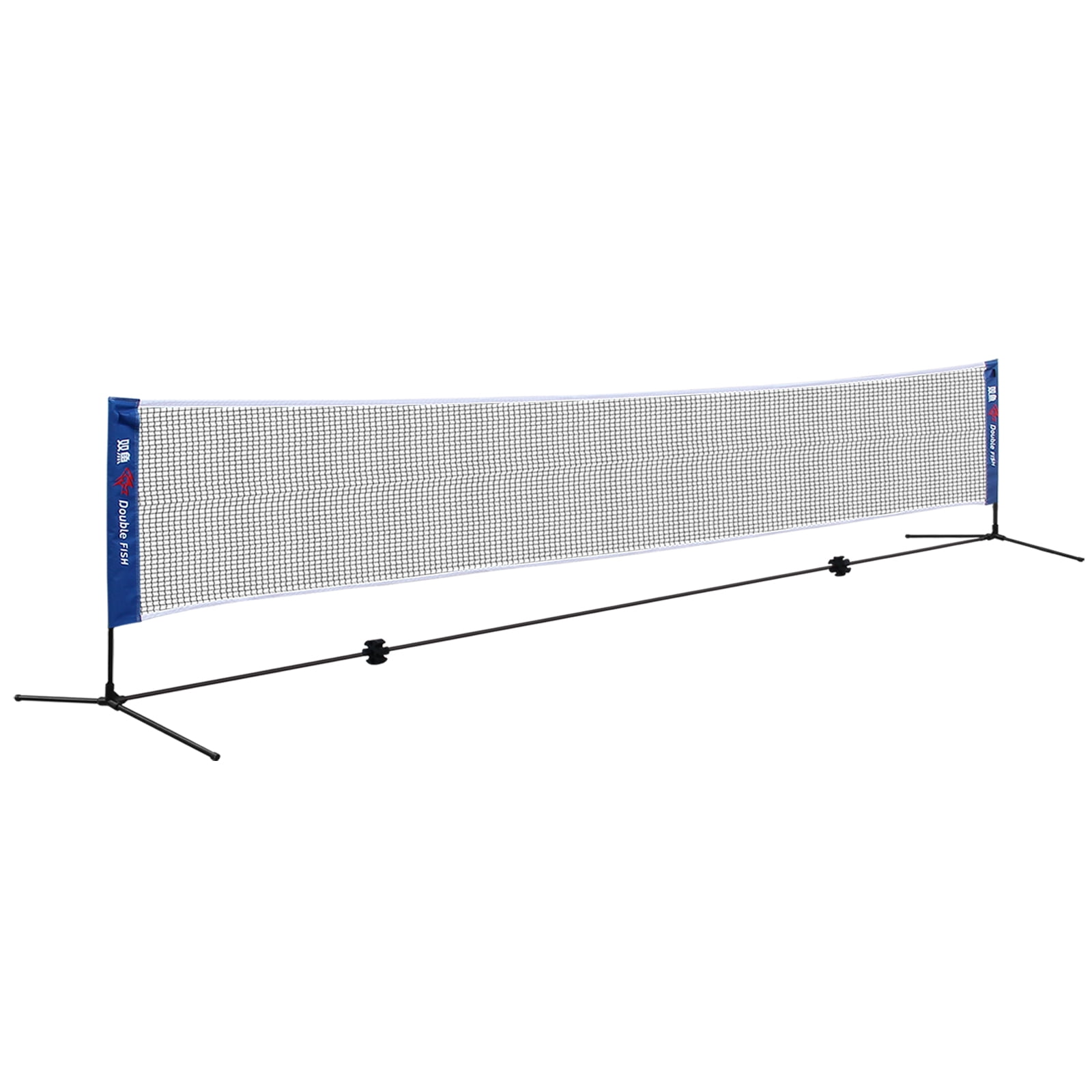 Versatile Portable Badminton Net, Foldable, Standard Size For Indoor & Outdoor Sports, Ideal For Volleyball & Tennis Training