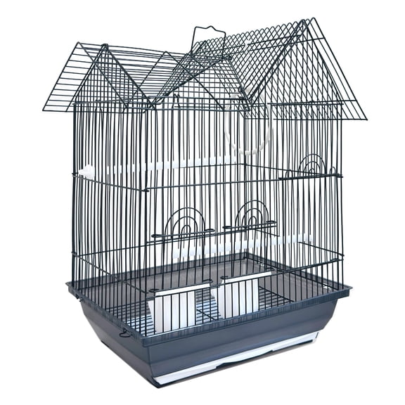 Versatile Portable Hanger Flight Bird Small Parrot Home House Travel Carrier Handle Cage Easy Storage for Cockatiels Parakeets Aviary Green Cheek Conures Finches Canary Budgies Lovebirds