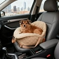 thumbnail image 1 of Versatile Quilted Convertible Handheld Tote Travel Bed for Small Dogs and Cats Functional Pet, 1 of 3