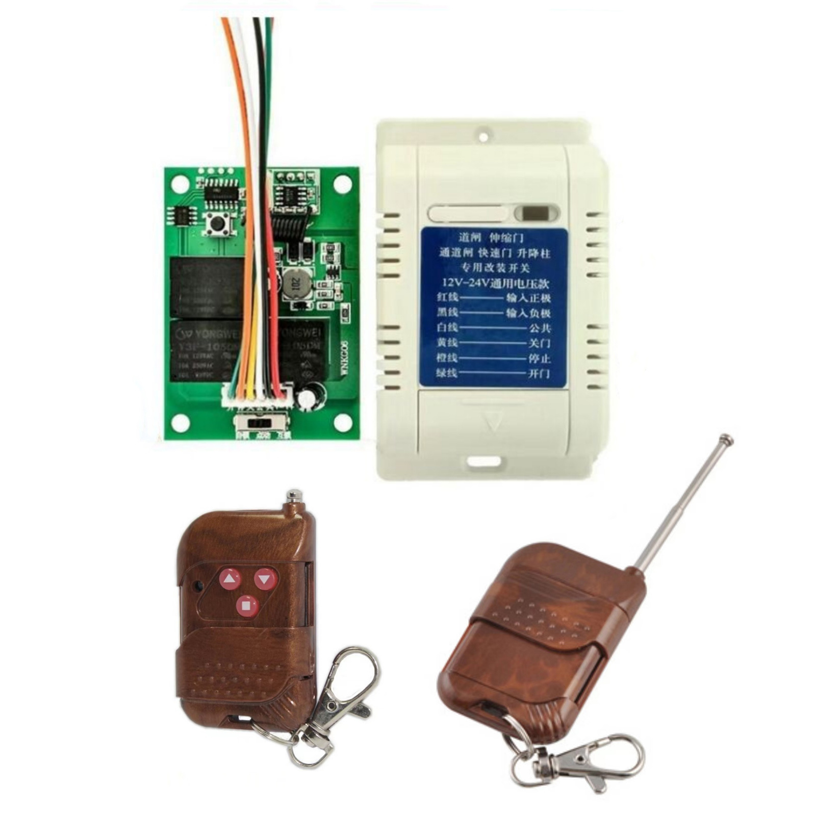 Versatile Remote Control System Easy Setup for Lights, Locks, and ...