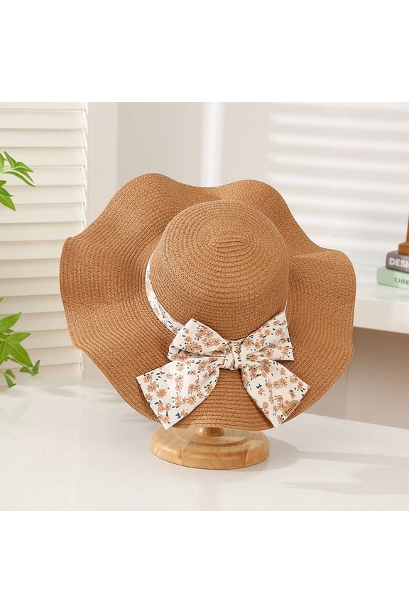 Girls Straw Hat Purse Bag Set Lace Brim Flowers Pearl Summer Beach Sun Hat Princess Shoulder Crossbody Bag Chin Strap