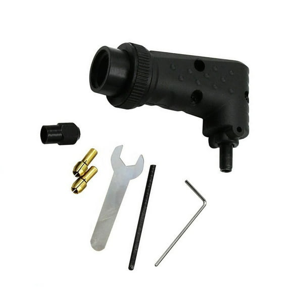 Versatile Right Angle Attachment for Rotary Tools Access Hard-to-Reach Areas with Ease