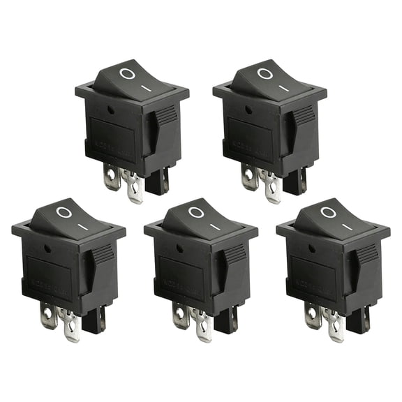 Versatile Rockers Power Switches 2 Position 4 Pin Compacts Rockers Styles Power Switches For Various Household Devices