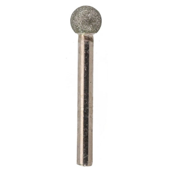 Versatile Round Ball Shape Diamond Grinding Bit 6Mm Shank For Stone Drill Use 12Mm Fangkenuo