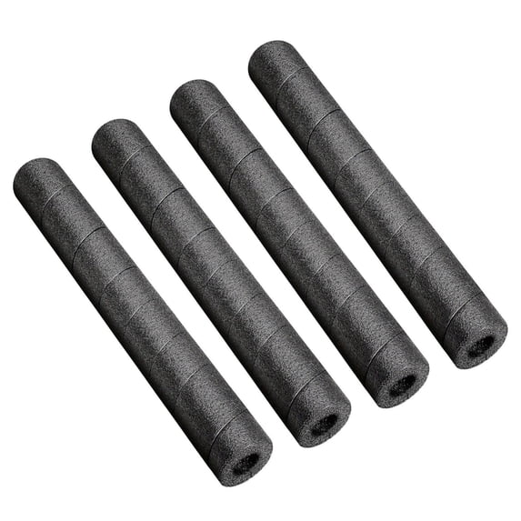 Versatile Round Insulation Sponge Tube for Indoor and Outdoor Use,Pipe Insulation Foam Tube,Foam Tubing for for Indoor Outdoor Plumbing Pipe, AC Unit, Guitar Stands(Black,15.7x1.96")