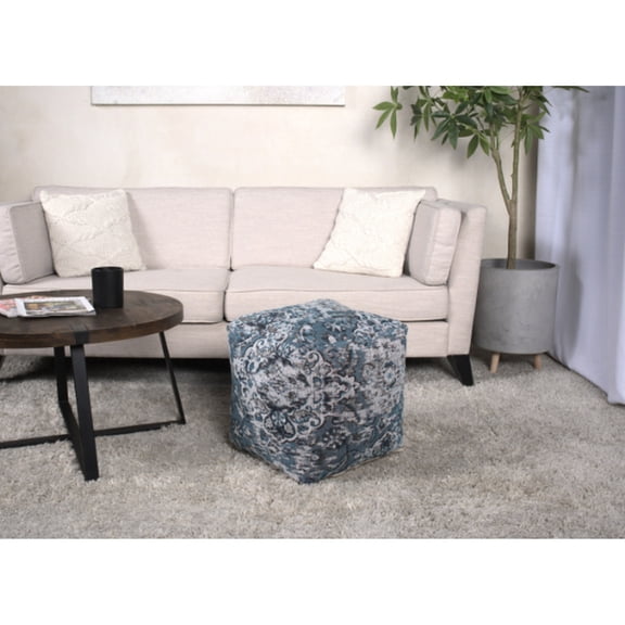 Versatile Seating Solution - Use as Ottoman or Floor Cushion for Relaxing
