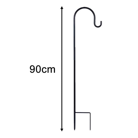 Versatile Shepherd Hook for Outdoor Decor - for Solar Lights, Bird