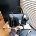 thumbnail image 1 of Versatile Shoulder New Korean Style Hand Trendy Simple 2025 Casual Bag Women's Small Square Carrying Fashion, 1 of 10