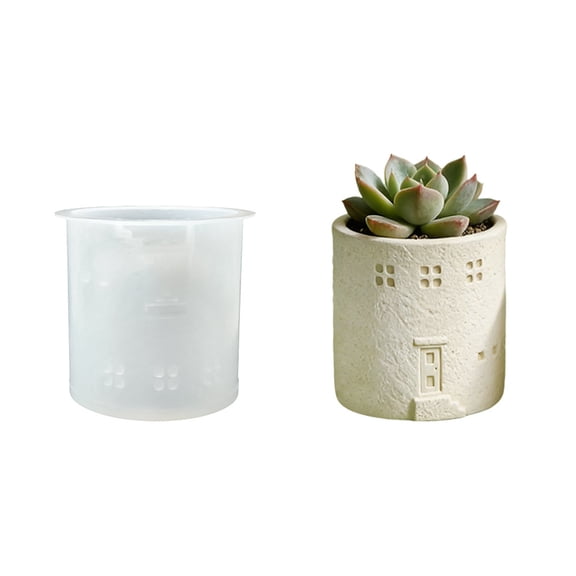 Versatile Silicone Mould For Handmade Resin Coin Holders And Small Succulents Plant Containers