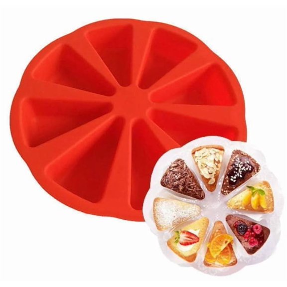 Versatile Silicone Orange-Shaped Cake Mold - Fun and Safe Baking Tool for Family Activities